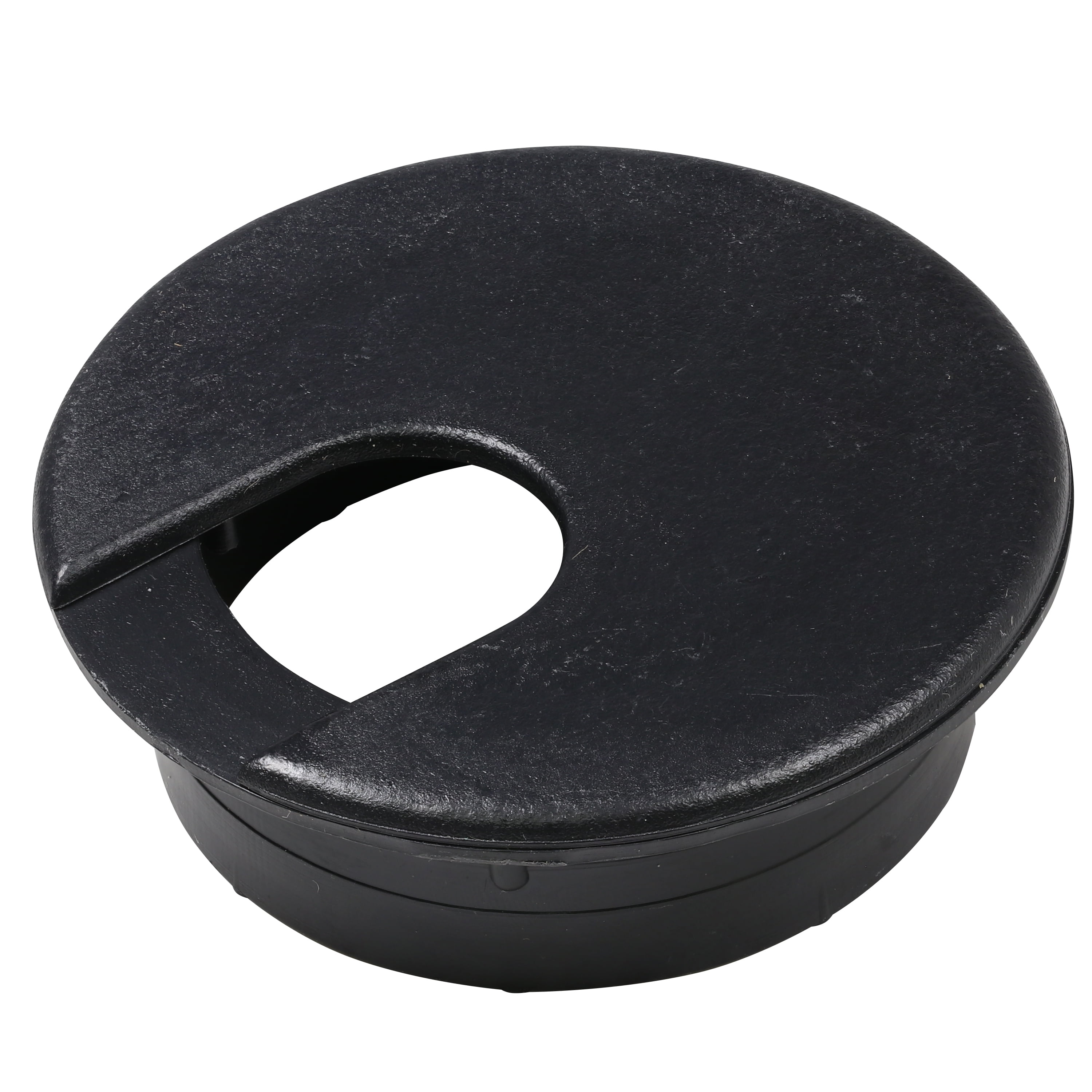 Rok Hardware 25 Pack Round Grommet, 2" (51mm) Diameter, Made of ABS, Black