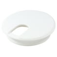 thumbnail image 1 of Rok Hardware 5 Pack Round Grommet, 3" (76mm) Diameter, Made of ABS, White Finish, 1 of 8