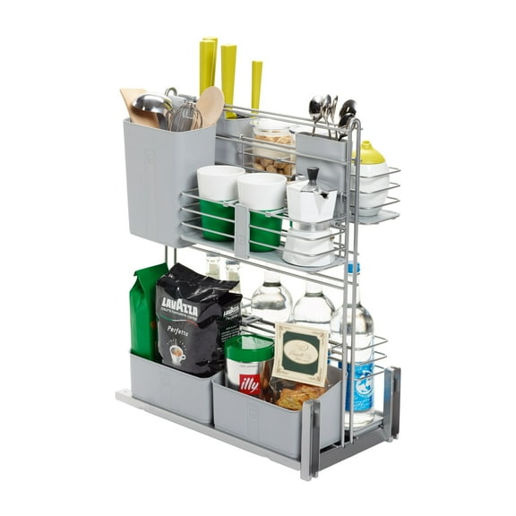 Rok Hardware Cook Agent Base Cabinet Organizer, Pull-Out Door Version