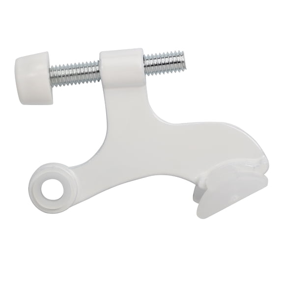 Rok Hardware Heavy Duty Hinge Pin Door Stop, White