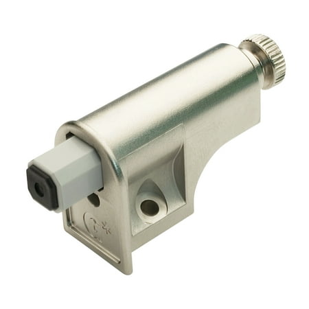Rok Hardware Soft Close Cabinet Door Damper Add-On, Nickel Plated