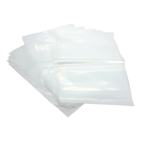 Rok Harware 8" x 10" 4 Mil Zip Lock Reclosable Poly Bag, Pack of 500