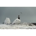 thumbnail image 1 of Roker Lighthouse and waves from the River Ware crashing onto the pier; Sunderland Tyne and Wear England by John Short / Design Pics (38 x, 1 of 3