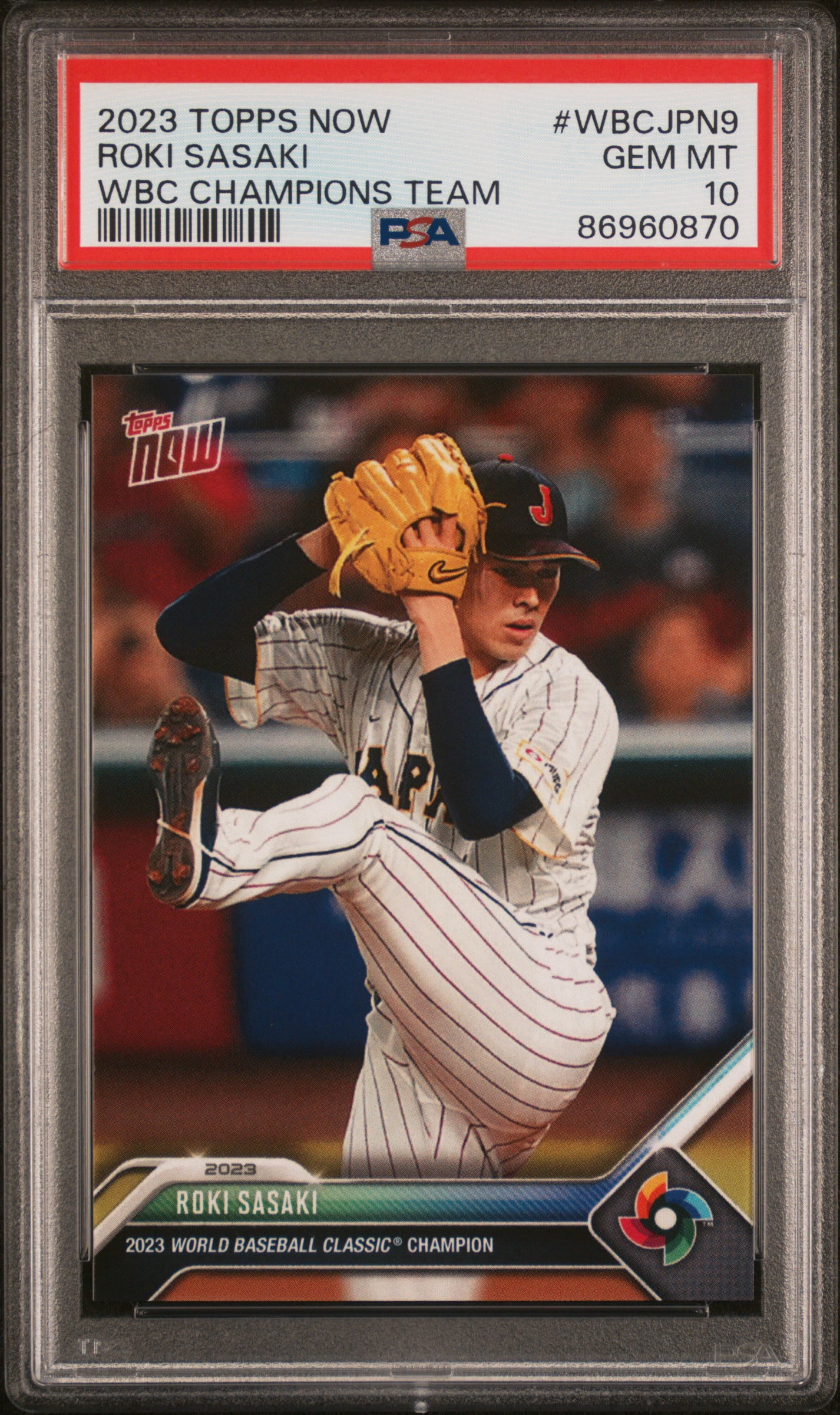 0 PSA10 Topps Now TOPPS 大谷翔平 WBC World Baseball NOW Classic