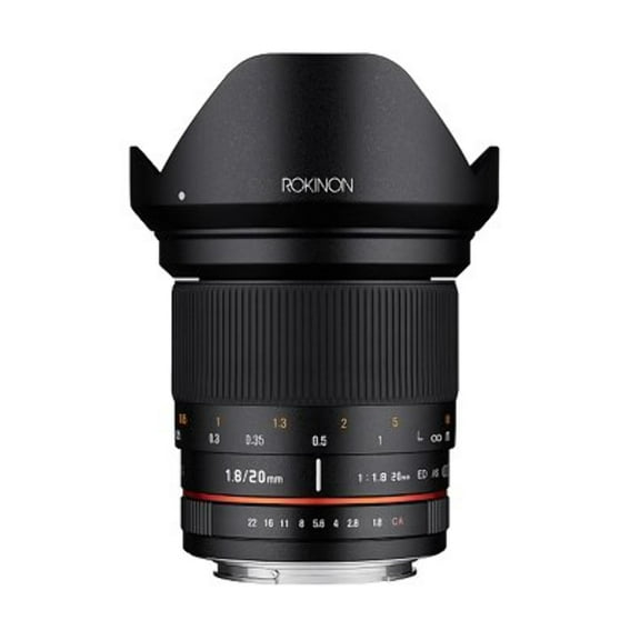 Rokinon 20mm F1.8 Full Frame Wide Angle Lens