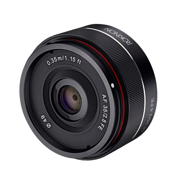 Rokinon 35mm F2.8 AF Compact Full Frame Wide Angle Lens for Sony E