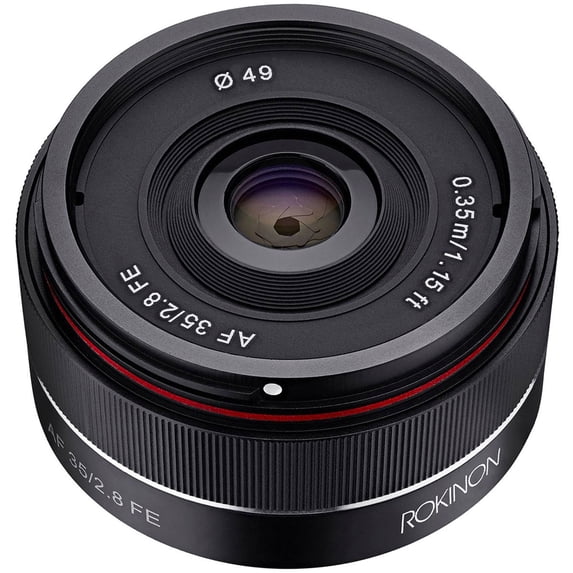 Rokinon AF 35mm f/2.8 Lens for Sony E