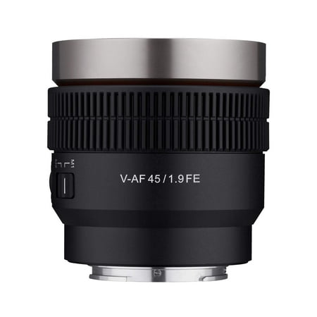 Rokinon - CINE AF 45mm T1.9 Lens for Sony FE (E-mount) - Black