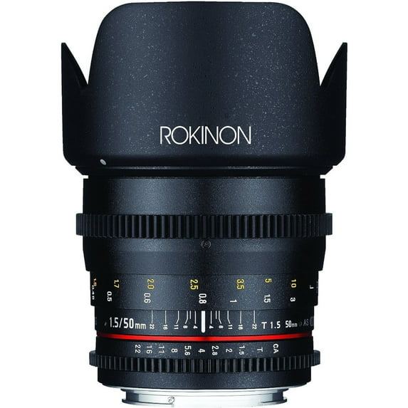 Rokinon, 50 mm, f/1.4, Full Frame Sensor, Manual Focus Fixed Lens for Canon EF