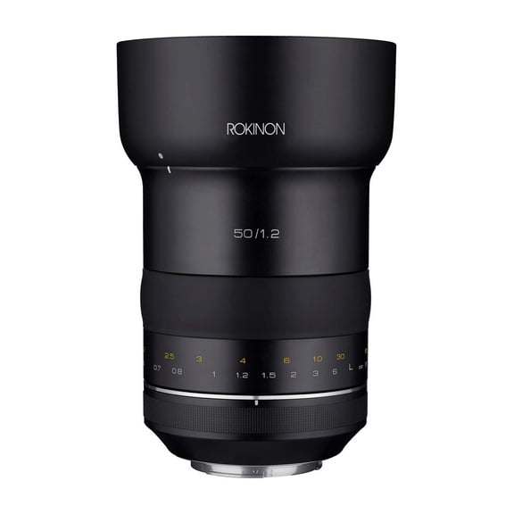 Rokinon 50mm F1.2 SP Full Frame Lens for Canon EF with AE Chip
