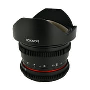 ROKINON 8mm T3.8 Cine HD Fisheye Lens w/Removable Hood [Multiple Mount Options]