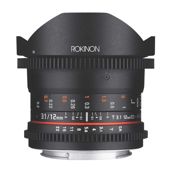 Rokinon Cine DS 12mm T3.1 Full Frame Fisheye Lens