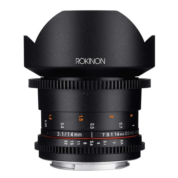 Rokinon Cine DS 14mm T3.1 Full Frame Ultra Wide Angle Lens