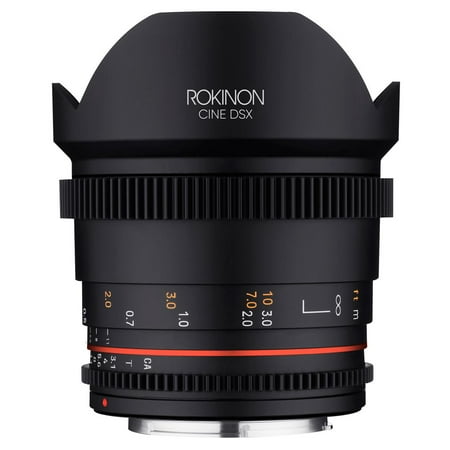 Rokinon - CINE DSX 14mm T3.1 Cinema Lens for Canon EF - Black