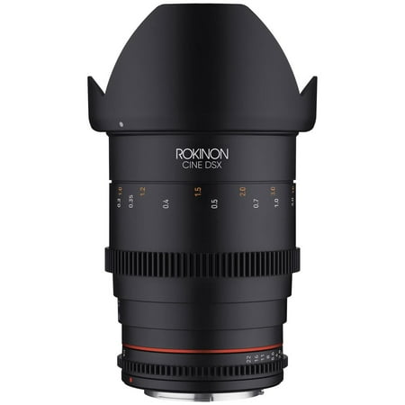 Rokinon - CINE DSX 35mm T1.5 Cinema Lens for Canon EF - Black