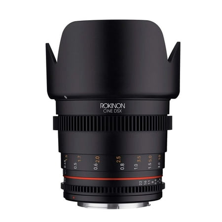Rokinon - CINE DSX 50mm T1.5 Cinema Lens for Canon EF - Black