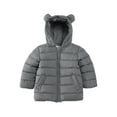 thumbnail image 1 of Rokka&Rolla Baby Boys' Fleece Lined Puffer Jacket Winter Coat for Infant Toddler, sizes 6-24 Months, 1 of 8