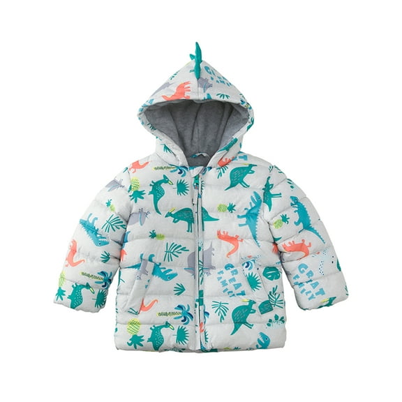 Rokka&Rolla Baby Boys' Fleece Lined Puffer Jacket Winter Coat for Infant Toddler, sizes 6-24 Months