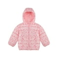 thumbnail image 1 of Rokka&Rolla Baby Girls' Light Puffer Jacket Toddler Winter Coat, Sizes 18M-4T, 1 of 7