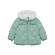 Rokka&Rolla Baby Girls Puffer Jacket Toddler Winter Coat, Sizes 6-24M