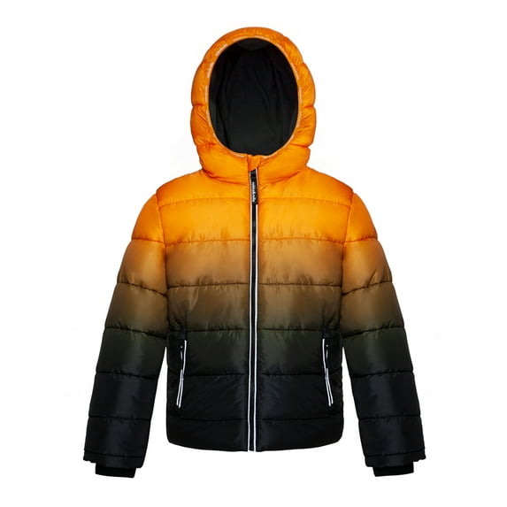 Rokka&Rolla Boys' Heavy Winter Puffer Jacket Bubble Coat, Sizes 4-18