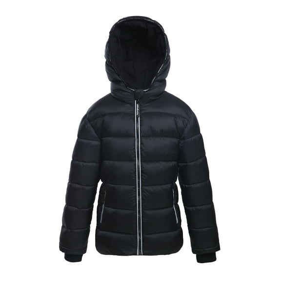 Rokka&Rolla Boys' Heavy Winter Puffer Jacket Bubble Coat, Sizes 4-18