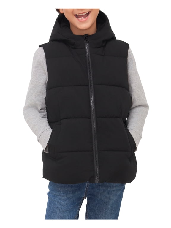Rokka&Rolla Boys' Hooded Puffer Vest