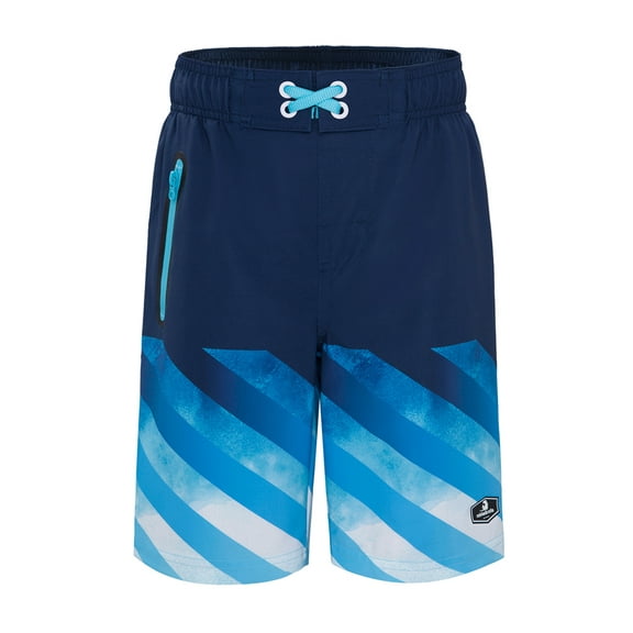 Rokka&Rolla Boys' Quick Dry Board Shorts Mesh Lined Swim Trunks, UPF 50 , Sizes 4-18
