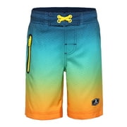 Rokka&Rolla Boys' Quick Dry Board Shorts Mesh Lined Swim Trunks, UPF 50+, Sizes 4-18