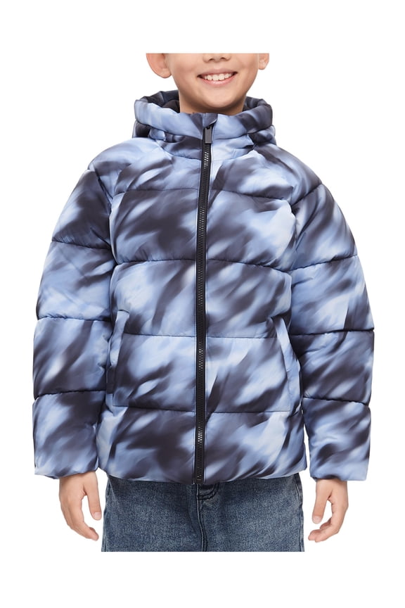 Rokka&Rolla Boys' Ripstop Winter Coat Kids' Fleece Lined Jacket
