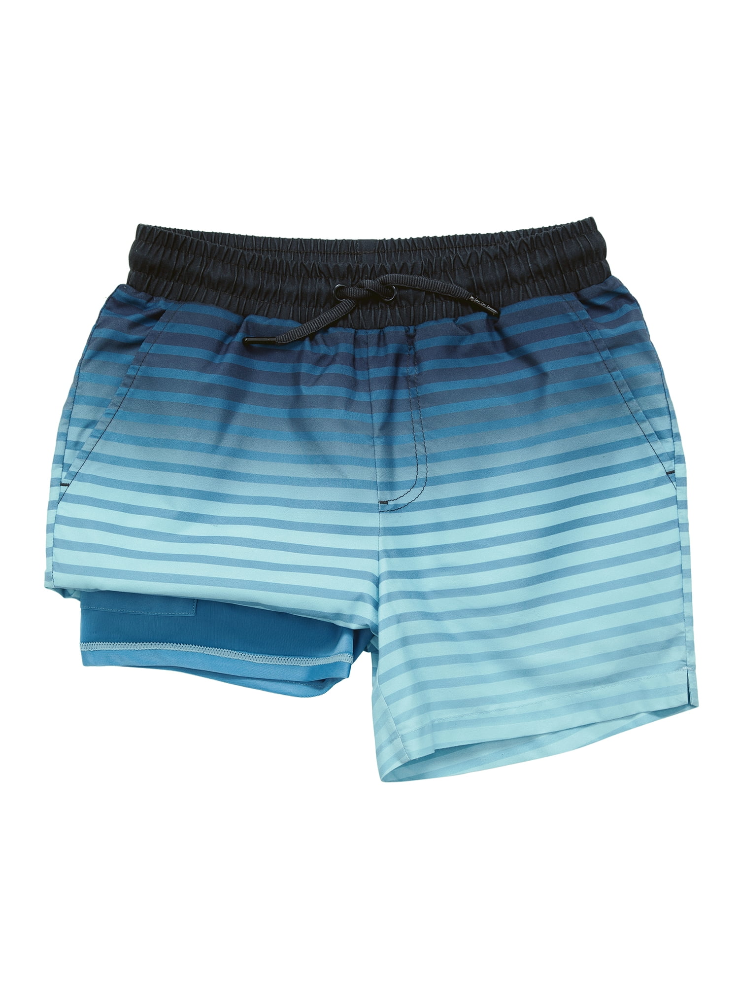 Rokka&Rolla Boys' Swim Shorts with Compression Liner