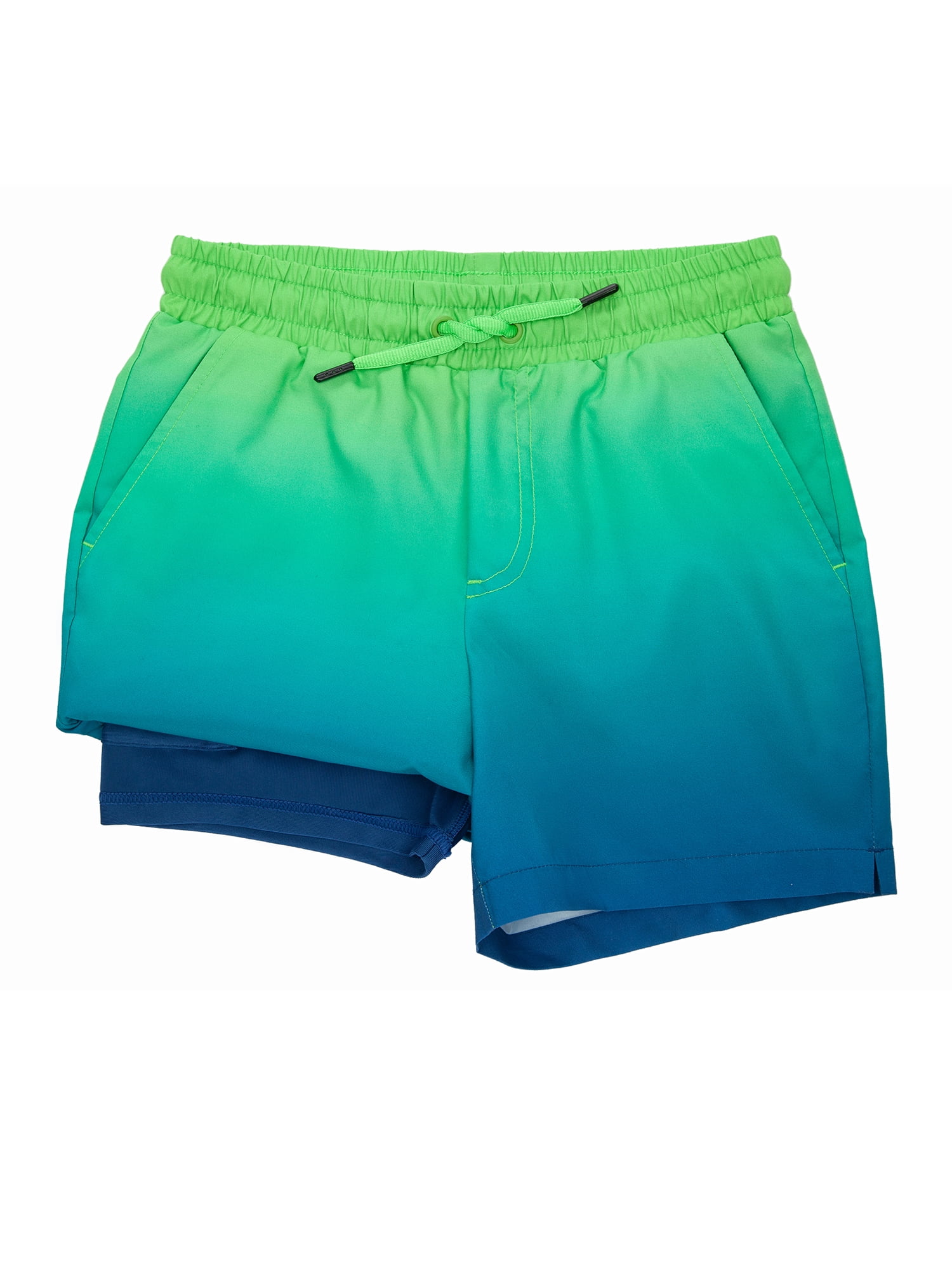 Rokka&Rolla Boys' Swim Shorts with Compression Liner