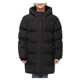 thumbnail image 1 of Rokka&Rolla Boys' Thigh Length Puffer Coat Seamless Borg Lined Jacket, 1 of 13