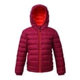 thumbnail image 1 of Rokka&Rolla Boys' Ultra-Light REAL DOWN Jacket Packable Puffer Coat, Sizes 3T-16, 1 of 10