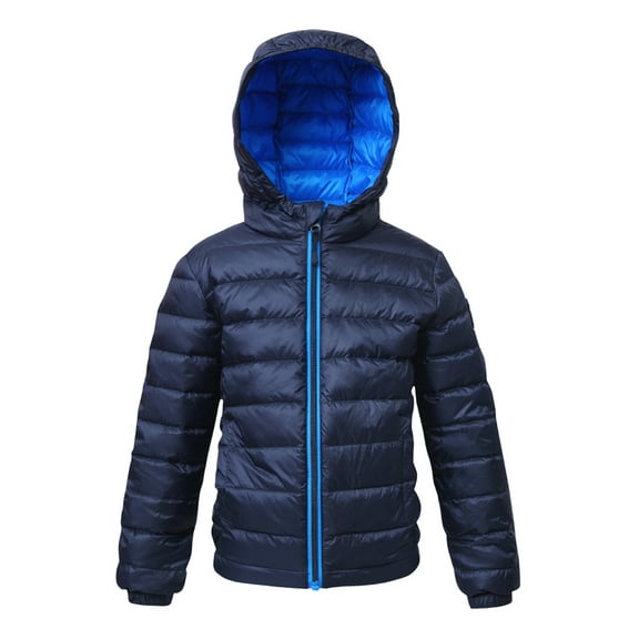 Rokka&Rolla Boys' Ultra-Light Real Down Packable Jacket, Sizes 4-18