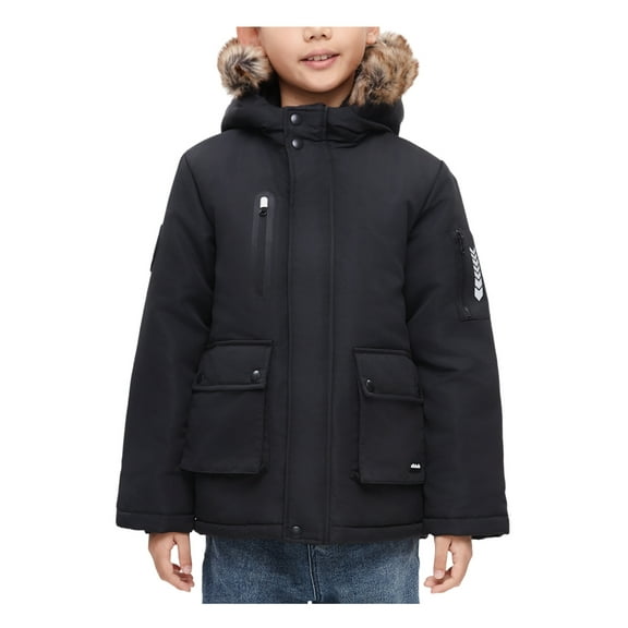 Rokka&Rolla Boys' Winter Coat with Fleece Hood Parka Jacket, Sizes 4-18