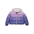 thumbnail image 1 of Rokka&Rolla Girls' Heavy Puffer Jacket Sherpa Lined Winter Coat, Sizes 4-16, 1 of 9