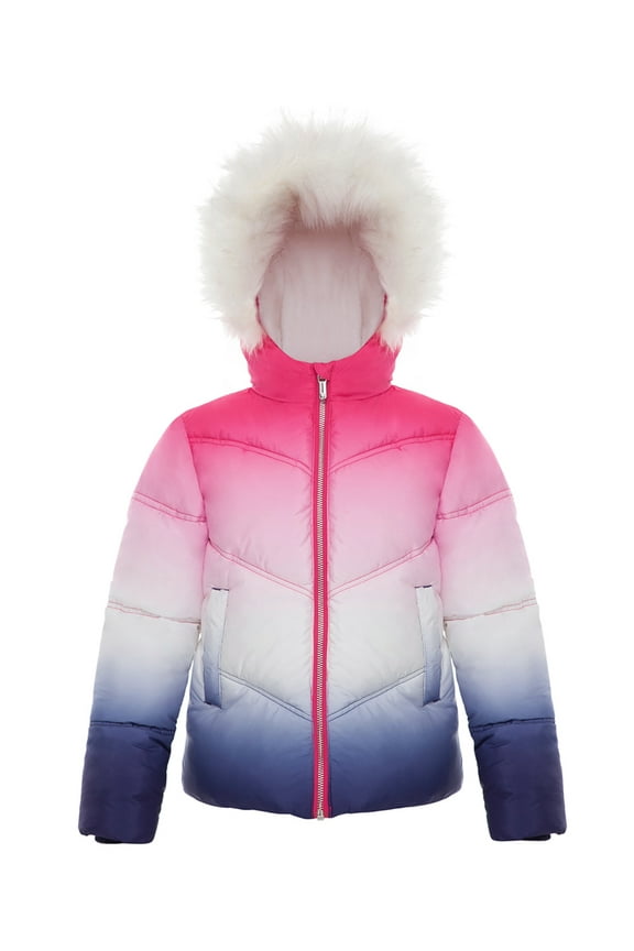 Rokka&Rolla Girls' Heavy Winter Puffer Coat, Sizes 4-16