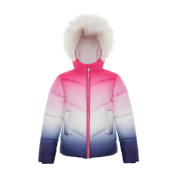 Rokka&Rolla Girls' Heavy Winter Puffer Coat, Sizes 4-16