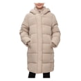 thumbnail image 1 of Rokka&Rolla Girls' Knee-Length Coat Long Puffer Jacket, 1 of 12