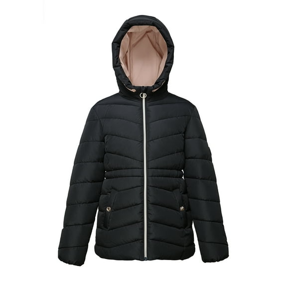 Rokka&Rolla Girls' Long Coat Puffer Jacket, Sizes 4-18