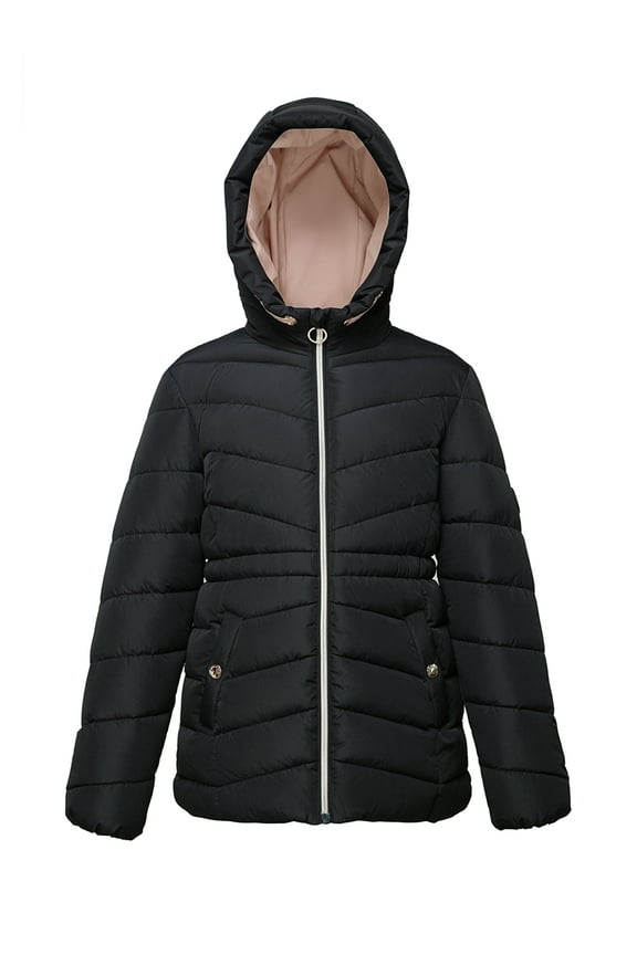 Rokka&Rolla Girls' Long Coat Puffer Jacket, Sizes 4-18