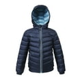 thumbnail image 1 of Rokka&Rolla Girls' Ultra-Light Down Jacket Packable Puffer Coat, Sizes 4-18, 1 of 10