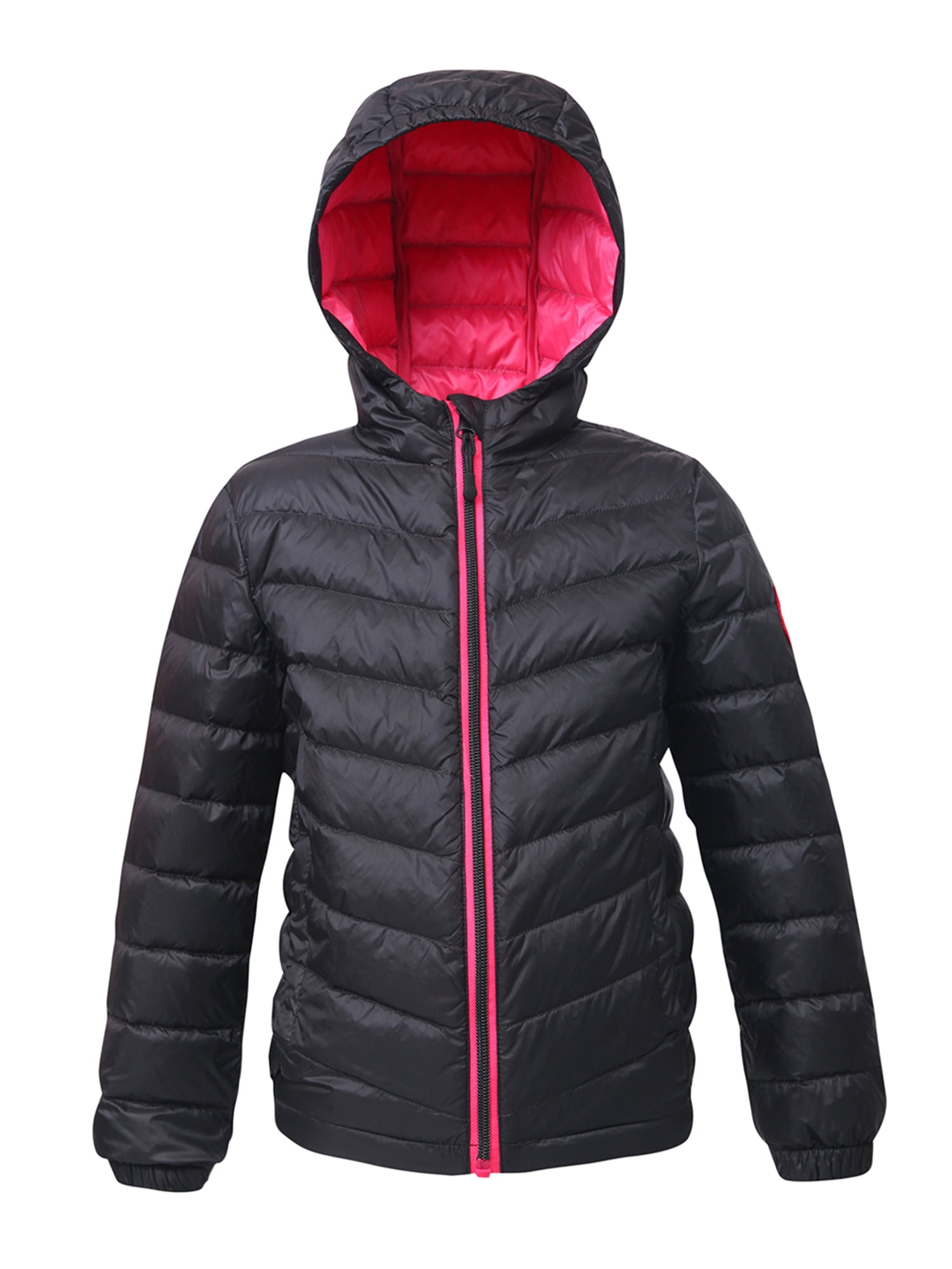 90% White Duck Down Coats Black Light-reflecting Jackets Winter