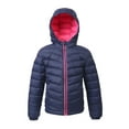 thumbnail image 1 of Rokka&Rolla Girls' Ultra-Light Real Down Packable Jacket, Sizes 4-18, 1 of 9