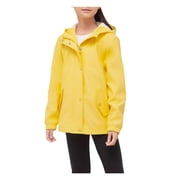 Rokka&Rolla Girls' Waterproof Rain Coats Rubberized Jackets, Sizes 4-12