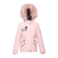 thumbnail image 1 of Rokka&Rolla Girls' Winter Coat with Faux Fur Hood Parka Jacket, Sizes 4-16, 1 of 8