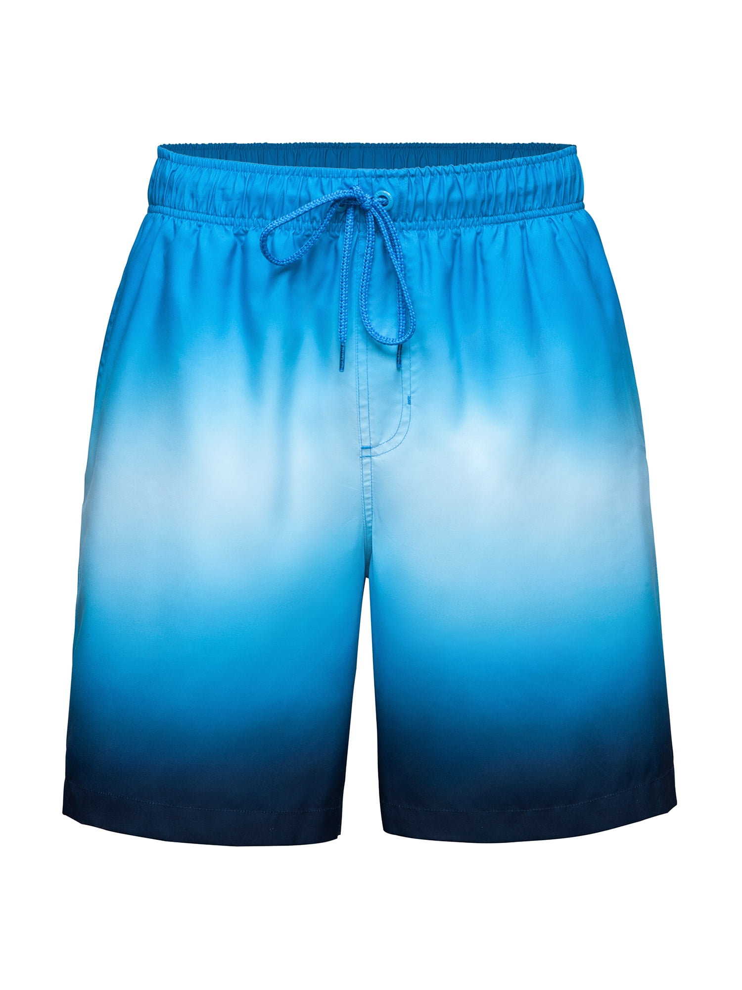 Rokka&Rolla Men's 8" Mesh Lined Swim Trunks, up to Size 2XL