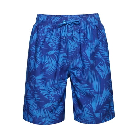 Rokka&Rolla Men's 8" Mesh Lined Swim Trunks, up to Size 2XL