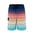 thumbnail image 1 of Rokka&Rolla Men's 9" NO Mesh Liner Board Shorts Elastic Waist Quick Dry Swim Trunks, up to Size 2XL, 1 of 10